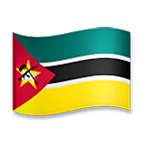 🇲🇿 Emoji Bandera: Mozambique en LG Velvet.