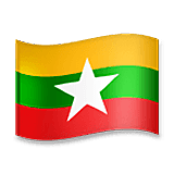 Bandera: Myanmar (Birmania) LG Velvet.