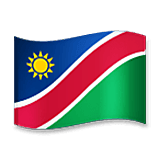 Émoji 🇳🇦 Drapeau : Namibie sur LG Velvet.