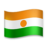 Emoji 🇳🇪 Bandiera: Niger su LG Velvet.