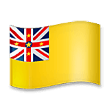🇳🇺 Emoji Bandera: Niue en LG Velvet.