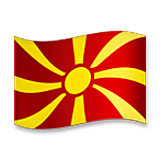 Bandiera: Macedonia Del Nord LG Velvet.