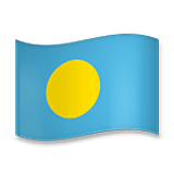 Emoji 🇵🇼 Bandiera: Palau su LG Velvet.