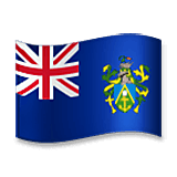 🇵🇳 Emoji Bandera: Islas Pitcairn en LG Velvet.