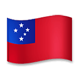 🇼🇸 Emoji Bandera: Samoa en LG Velvet.