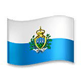 🇸🇲 Emoji Bandeira: San Marino na LG Velvet.