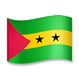 🇸🇹 Emoji Bandera: Santo Tomé Y Príncipe en LG Velvet.