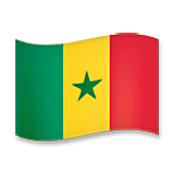 🇸🇳 Emoji Bandeira: Senegal na LG Velvet.