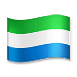 Emoji 🇸🇱 Bandiera: Sierra Leone su LG Velvet.