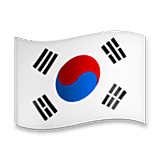 Emoji 🇰🇷 Bandiera: Corea Del Sud su LG Velvet.