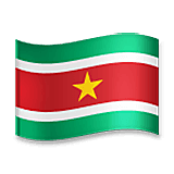 Emoji 🇸🇷 Bandiera: Suriname su LG Velvet.