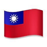 🇹🇼 Emoji Bandera: Taiwán en LG Velvet.