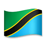 🇹🇿 Emoji Bandeira: Tanzânia na LG Velvet.