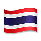 🇹🇭 Emoji Bandera: Tailandia en LG Velvet.