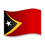 Emoji 🇹🇱 Bandiera: Timor Est su LG Velvet.