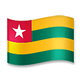 🇹🇬 Emoji Bandera: Togo en LG Velvet.