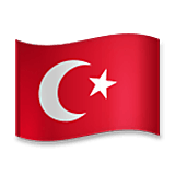 Emoji 🇹🇷 Bandiera: Turchia su LG Velvet.