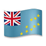 🇹🇻 Emoji Bandera: Tuvalu en LG Velvet.