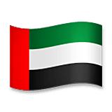Flagge: Vereinigte Arabische Emirate LG Velvet.