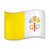 Emoji 🇻🇦 Bandiera: Città Del Vaticano su LG Velvet.