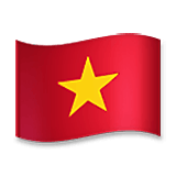 🇻🇳 Emoji Bandera: Vietnam en LG Velvet.