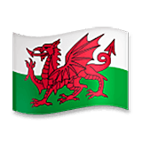 🏴󠁧󠁢󠁷󠁬󠁳󠁿 Emoji Bandera: Gales en LG Velvet.