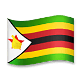🇿🇼 Emoji Bandera: Zimbabue en LG Velvet.