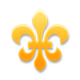Emoji ⚜️ Giglio Araldico su LG Velvet.