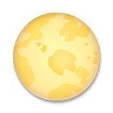 Emoji 🌕 Luna Piena su LG Velvet.