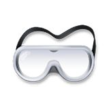 🥽 Emoji óculos De Proteção na LG Velvet.