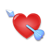 💘 Emoji Herz mit Pfeil LG Velvet.