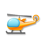 Emoji 🚁 Elicottero su LG Velvet.