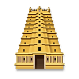 🛕 Emoji Templo Hindu na LG Velvet.