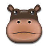 🦛 Emoji Hipopótamo en LG Velvet.