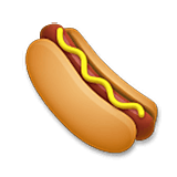 Émoji 🌭 Hot Dog sur LG Velvet.