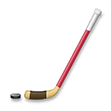 🏒 Emoji Hockey Sobre Hielo en LG Velvet.