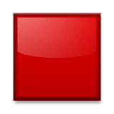 🟥 Emoji Quadrado Vermelho na LG Velvet.