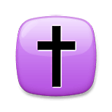 Emoji ✝️ Croce Latina su LG Velvet.