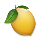 🍋 Emoji Limão na LG Velvet.