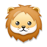 Emoji 🦁 Leone su LG Velvet.