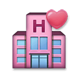 Emoji 🏩 Love Hotel su LG Velvet.
