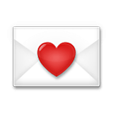 💌 Emoji Carta De Amor na LG Velvet.