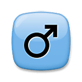 ♂️ Emoji Signo Masculino en LG Velvet.