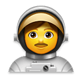 Émoji 👨‍🚀 Astronaute Homme sur LG Velvet.