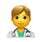 👨‍⚕️ Emoji Arzt LG Velvet.