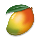 Émoji 🥭 Mangue sur LG Velvet.