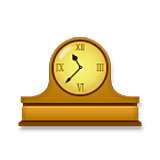 Emoji 🕰️ Orologio Da Mensola su LG Velvet.