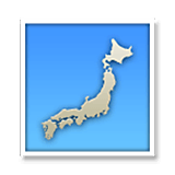 Emoji 🗾 Mappa Del Giappone su LG Velvet.