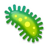 Emoji 🦠 Microbo su LG Velvet.