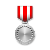 Émoji 🎖️ Médaille Militaire sur LG Velvet.